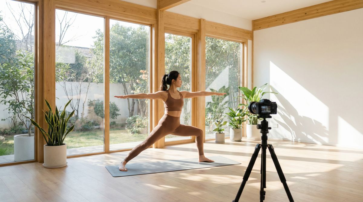 国产主播健身视频